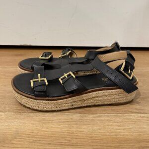 Michael Kors Black Sandals with Buckle – Women’s Size 7